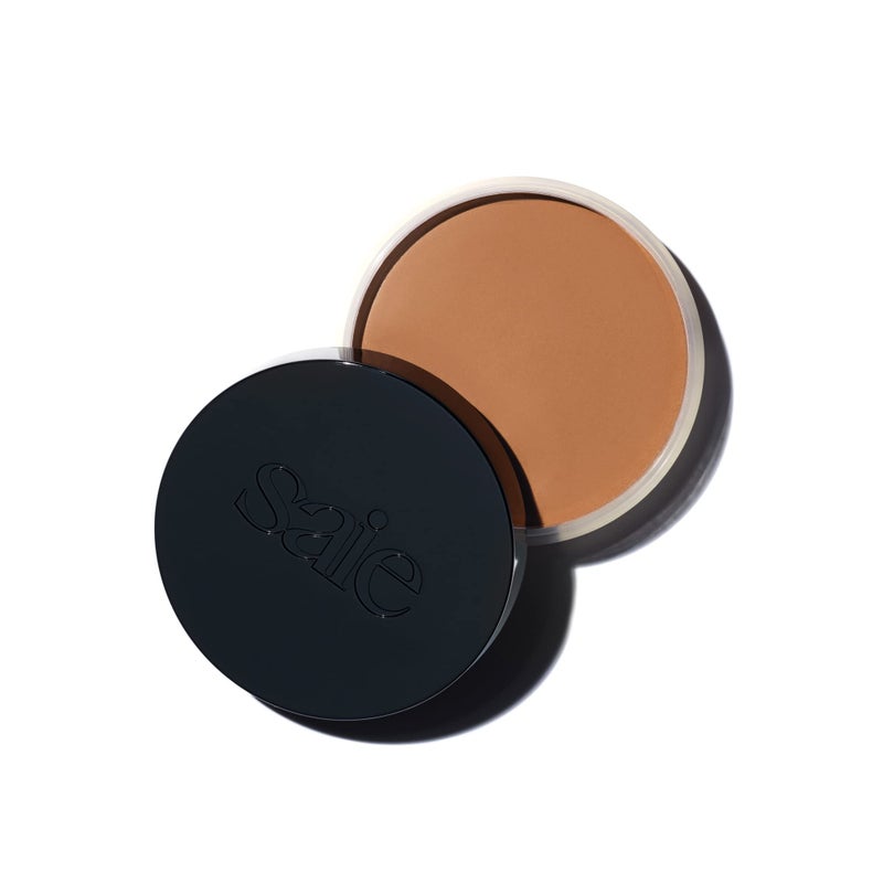 Saie Sun Melt Cream Bronzer - Buildable Balm Face Bronzer for Effortless Sculpting - Cream Contour Enriched with Vitamin C, Nourishing Skincare Ingredients & a Natural Finish - Medium Bronze (1 oz) - Image 1