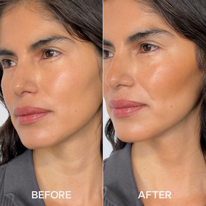 Saie Sun Melt Cream Bronzer - Buildable Balm Face Bronzer for Effortless Sculpting - Cream Contour Enriched with Vitamin C, Nourishing Skincare Ingredients & a Natural Finish - Medium Bronze (1 oz) - Image 4