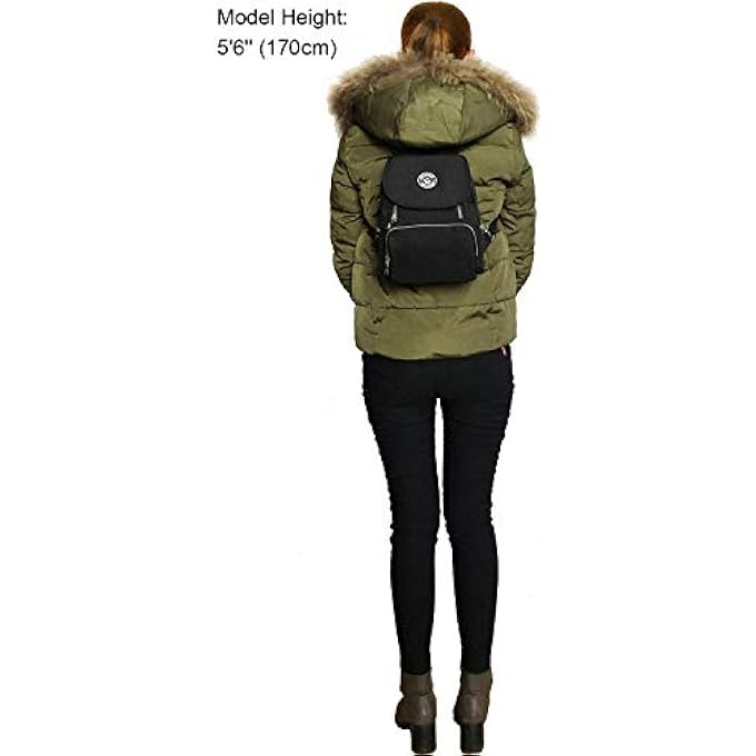 rayihni Women Girls Small Backpack Waterproof Shoulder Bag Lightweight Travel Backpack School Bag Casual Daypacks - Image 2