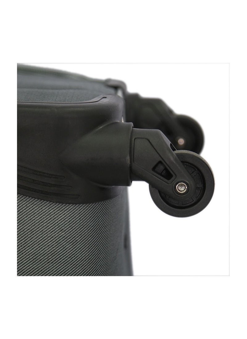 GIORDANO Giordano Trolley Bags 3 PCS Set Softside Spinners,Grey  - Image 5