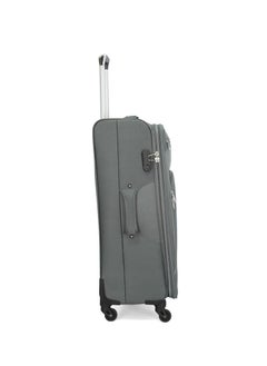 GIORDANO Giordano Trolley Bags 3 PCS Set Softside Spinners,Grey  - Image 3