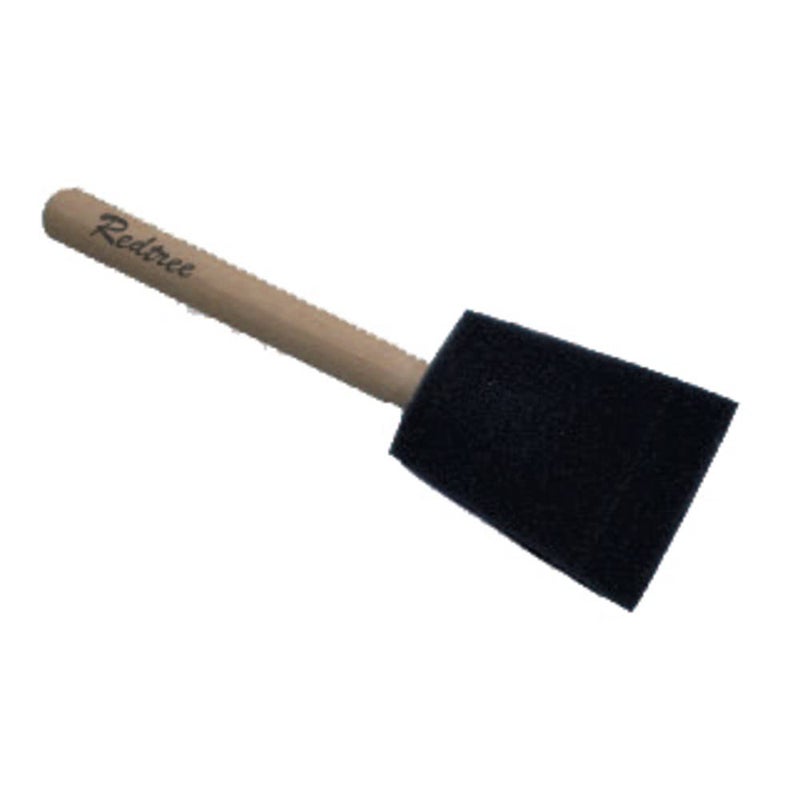 REDTREE 000068 Disposable Foam Paint Brush - 2" - Image 3