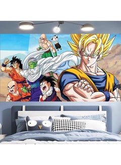 KUYING Dragon Ball Anime Bedhead Bedroom Background Fabric Wall 