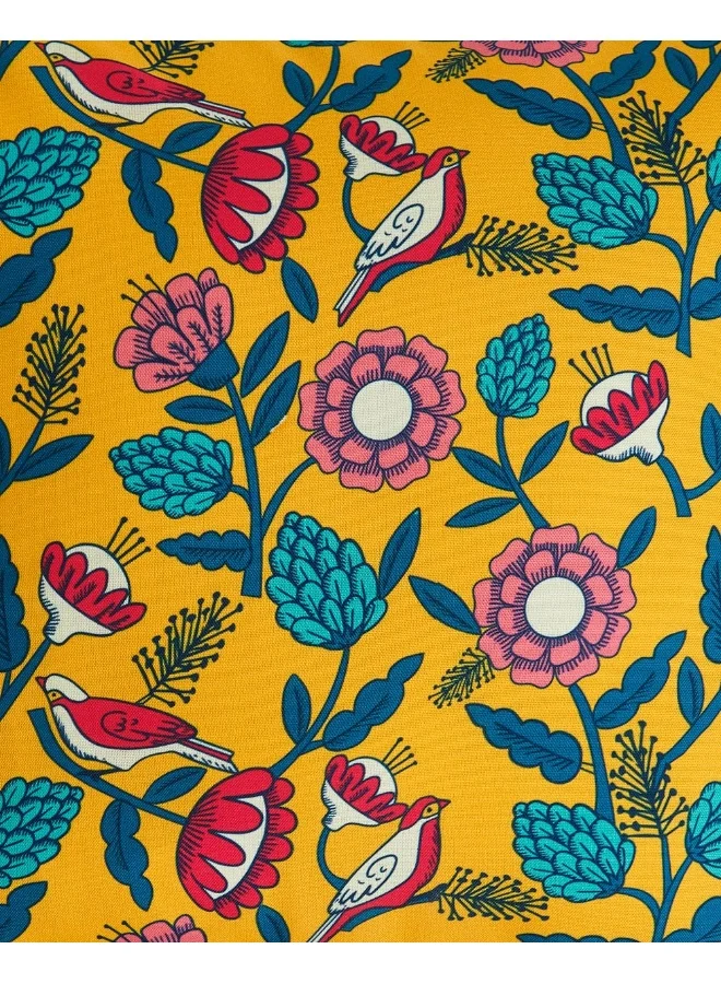 Chumbak Mughal Bagh Cushion Cover, 16"