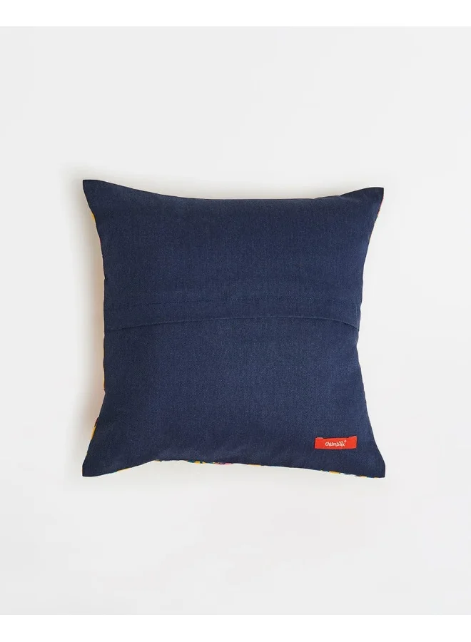 Chumbak Mughal Bagh Cushion Cover, 16"