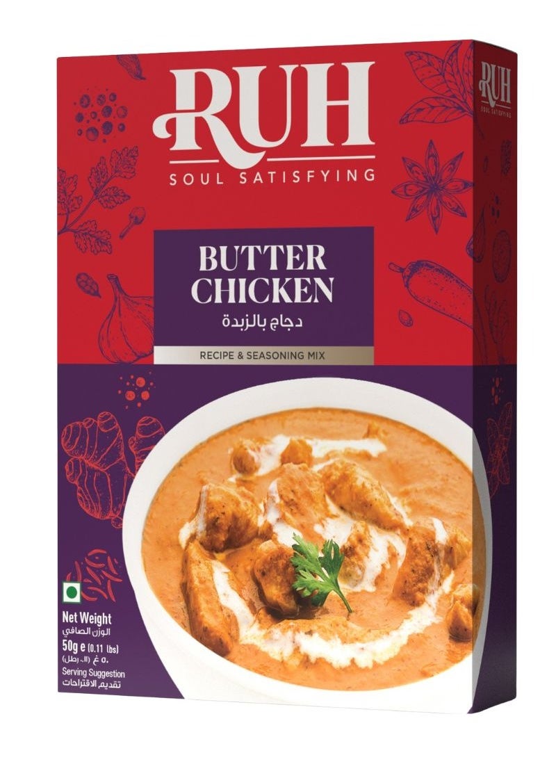 RUH Butter Chicken Seasoning Mix 50g  - Image 1