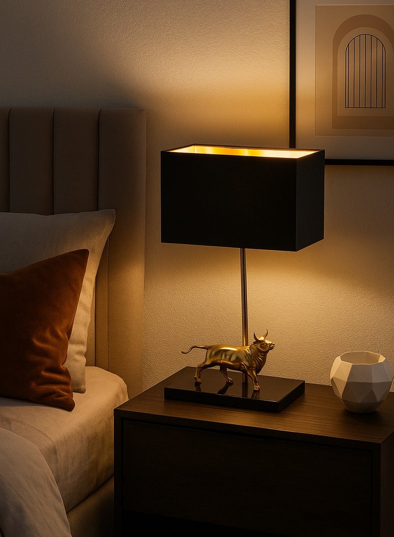 Roza lighting Golden Bull Table Lamp - Image 2