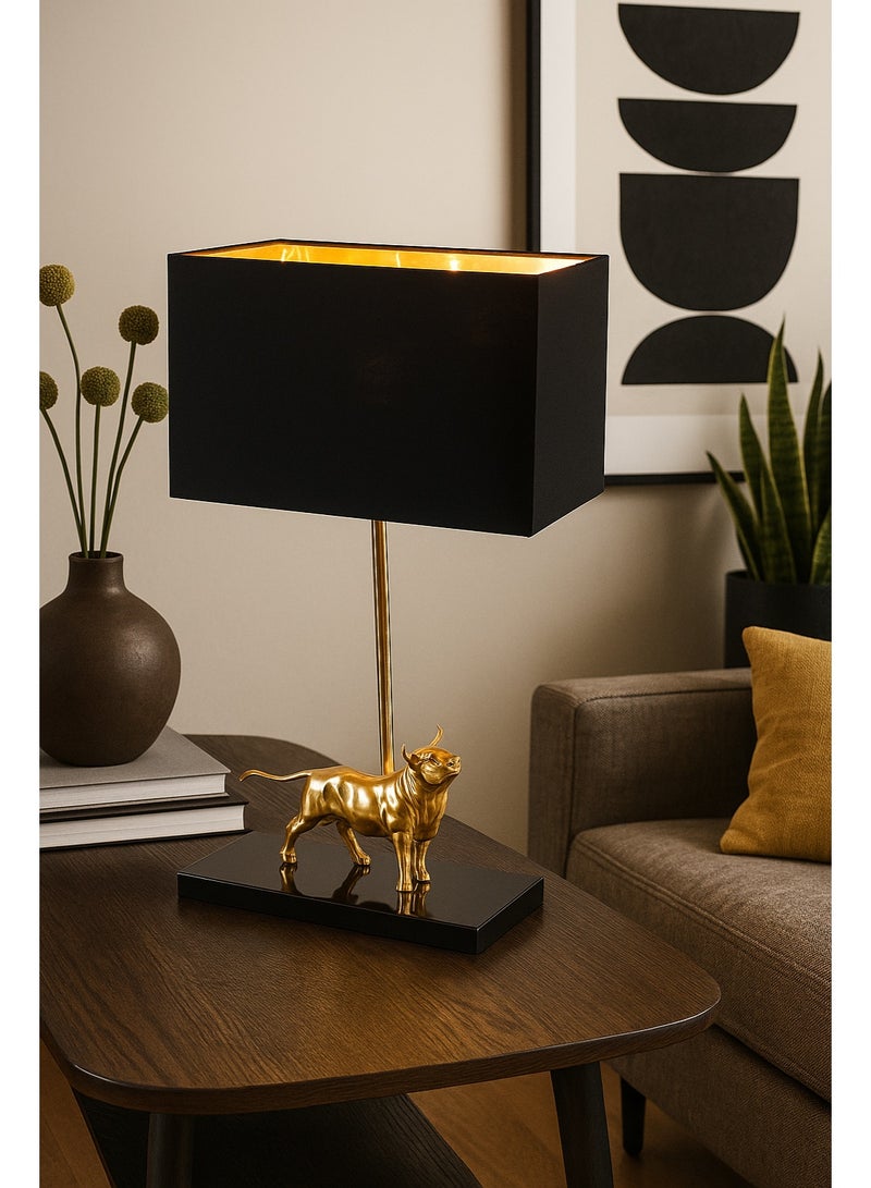 Roza lighting Golden Bull Table Lamp - Image 5