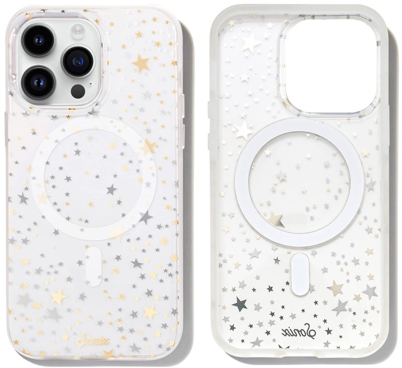 Sonix Case for iPhone 14 Pro Max Compatible with MagSafe 10ft Drop Tested Clear Starry Night - Image 3