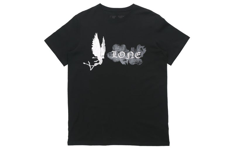 VLONE Smoke Demon Series T Shirt Unisex Black - Image 1