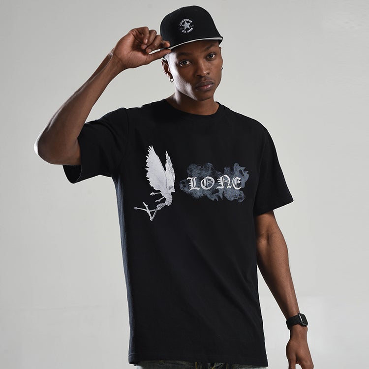 VLONE Smoke Demon Series T Shirt Unisex Black - Image 3