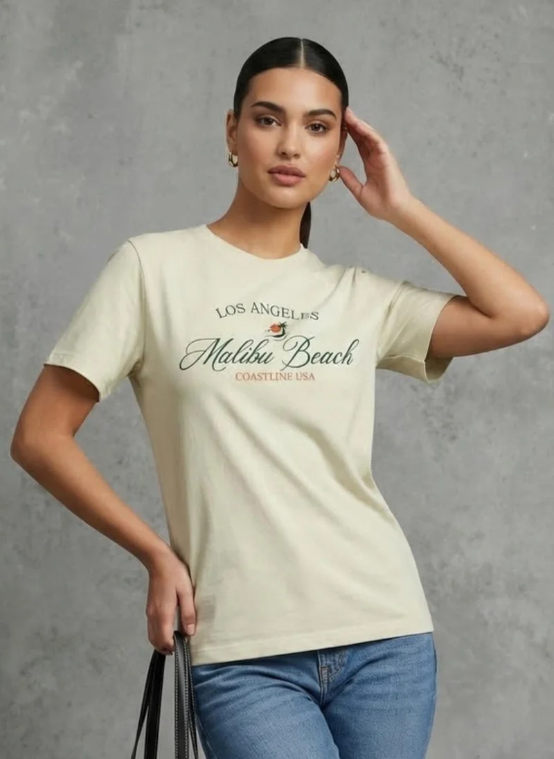 NOBERO Nobero Women Graphic Printed T-shirt