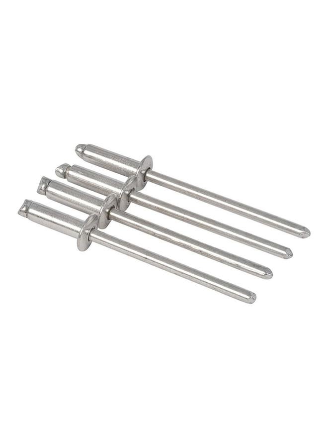 ارو 20 قطعة من مسامير الألمنيوم الثقيلة متوسطة الحجم باللون الفضي مقاس 1/8 بوصة RMA1/8 - Image 2