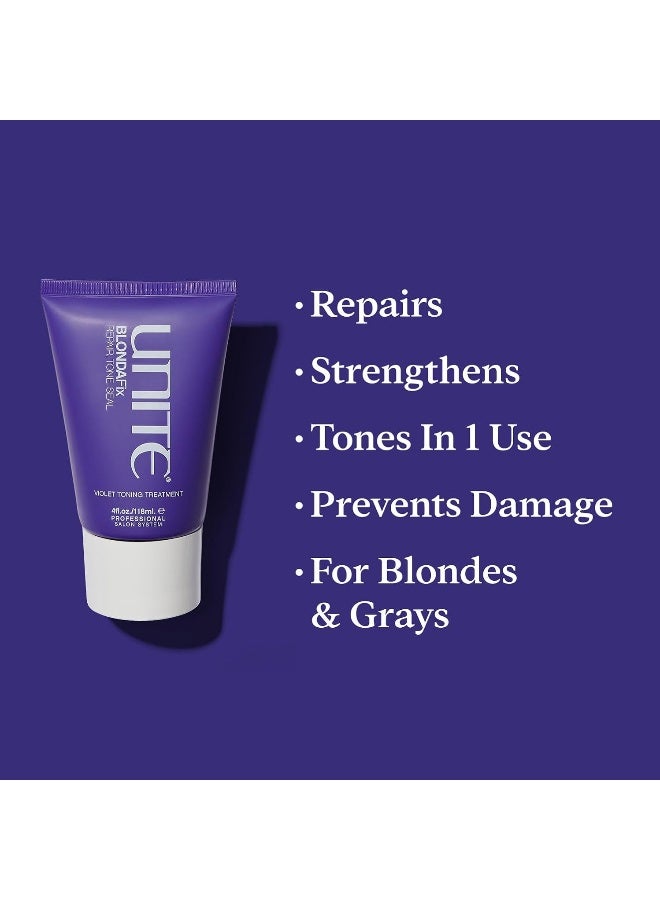 Unite Blonda Fix Violet Toning Treatment - Image 2