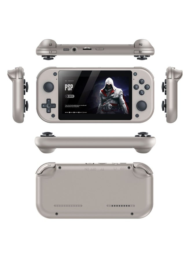 Portable game console with 4.3-inch 4K high-definition wireless feature, featuring a retro and nostalgic PSP arcade game machine.  - Image 1