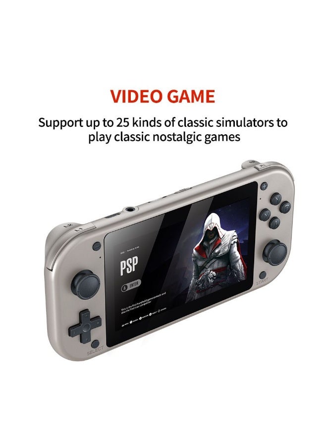 Portable game console with 4.3-inch 4K high-definition wireless feature, featuring a retro and nostalgic PSP arcade game machine.  - Image 3