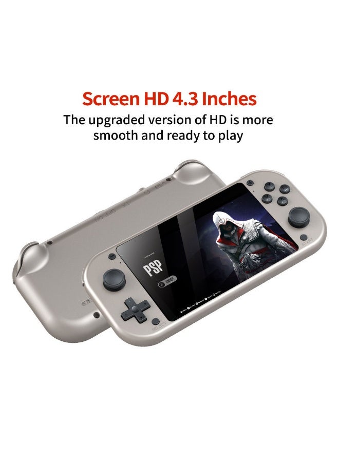 Portable game console with 4.3-inch 4K high-definition wireless feature, featuring a retro and nostalgic PSP arcade game machine.  - Image 5