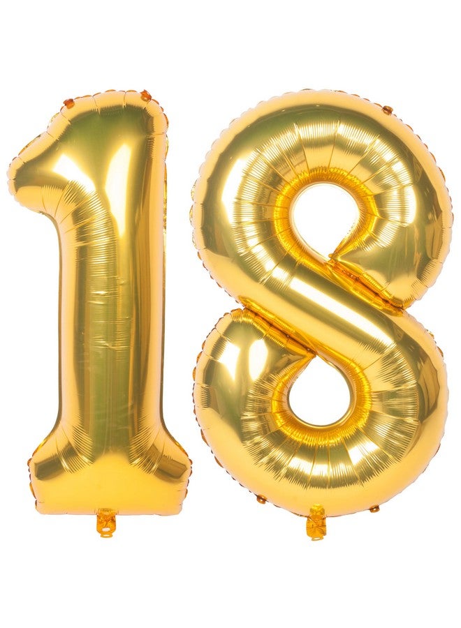 CHANGZHONG 40 Inch gold Number Balloons Helium Foil Mylar Balloon Birthday Party banquet Decoration 18 - Image 1