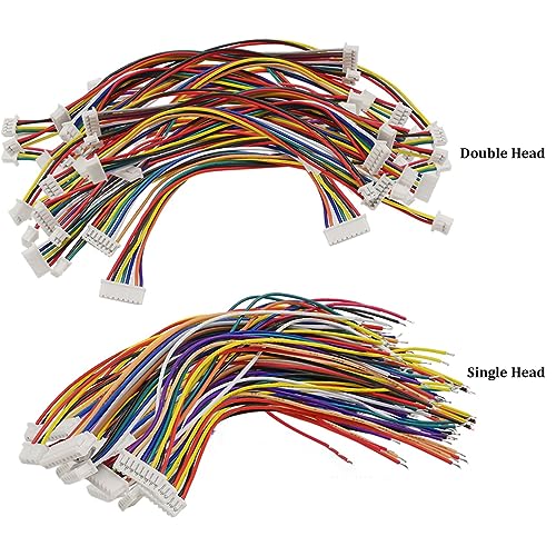 ATMLCOER ZH 1.5MM 140Pcs JST Connector Kit with 100Pcs 28AWG Premium Pre-Crimped Cables, 2/3/4/5/6/7/8/9/10 Pin Housing JST Adapter Cable Connector Plug Terminals - Image 5