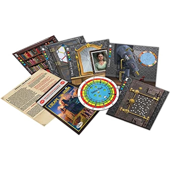 thinkfun Ravensburger 76368 Escape The Room The Secret of the Observers Board Game 38 Players Age 10 - Image 2