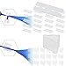 WHPromLang 200 Pcs Balloons Mouth Clamp Transparent Balloon Closure the Vshaped Balloon Clip Plastic Balloon Tying Tools for Quickly Knotting and Sealing BalloonsLarge capacity packaging - Image 3
