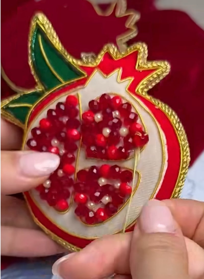 Baci milano Christmas decoration FABRIC HANDMADE ORNAMENTS XMAS STAR - Image 3