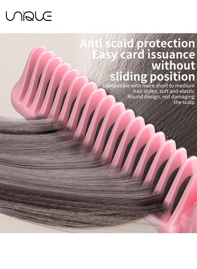 Unique Foldable Cordless Hair Straightener - Small Hair Styling Tool Straightener - Curly Straightening Dual-purpose Rechargeable Portable - 9 Temperature Settings - Suitable for Home Professional Salon - Image 5