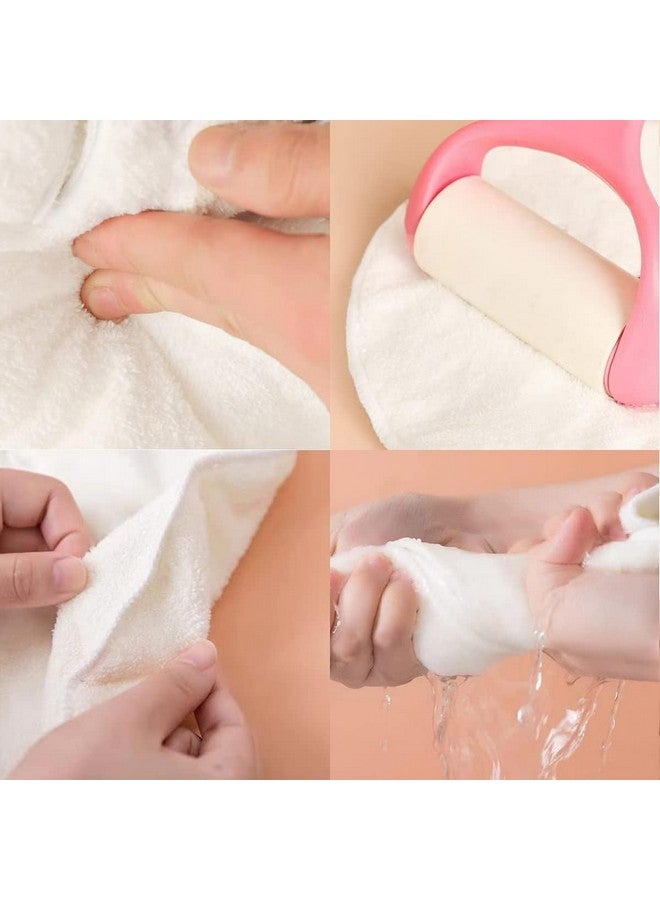 ZURITY Facial Hot And Cold Compress Soft Mask Face Steaming Absorbent Moisturizing Wet Facial Steamer Towel Mask Thickened Coral Face Towel Weave Soft Fit Facial. (pack of 1) - Image 3