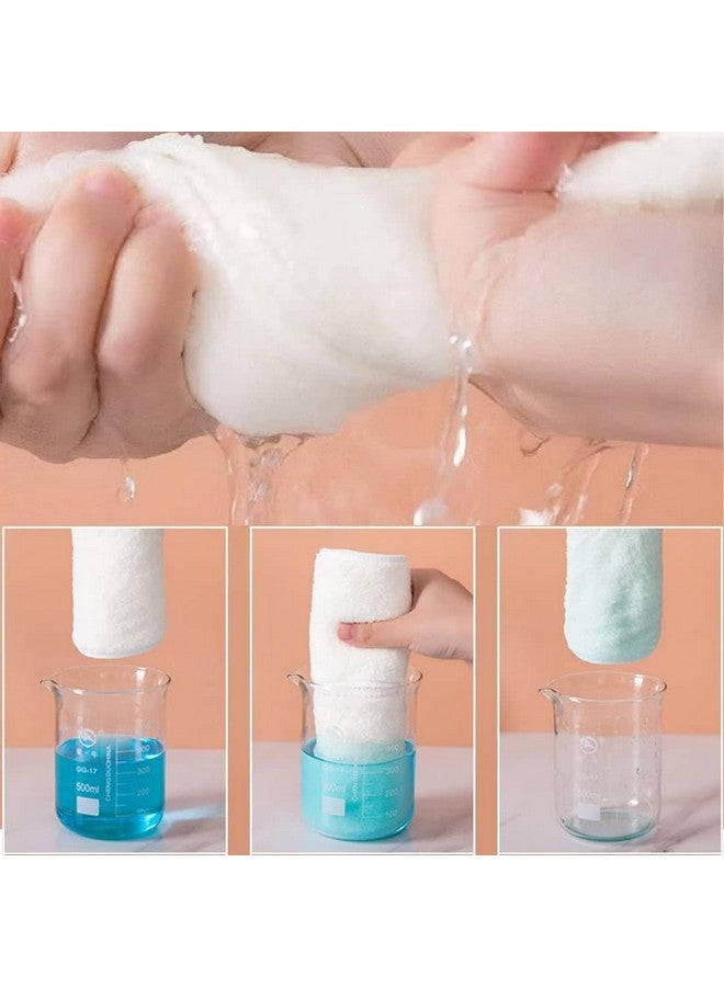 ZURITY Facial Hot And Cold Compress Soft Mask Face Steaming Absorbent Moisturizing Wet Facial Steamer Towel Mask Thickened Coral Face Towel Weave Soft Fit Facial. (pack of 1) - Image 5