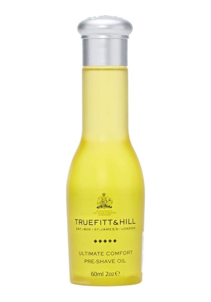 TrueFitt & Hill Ultimate Comfort Pre-shave Oil 60ml - Energizing and Refreshing Formula - Image 1