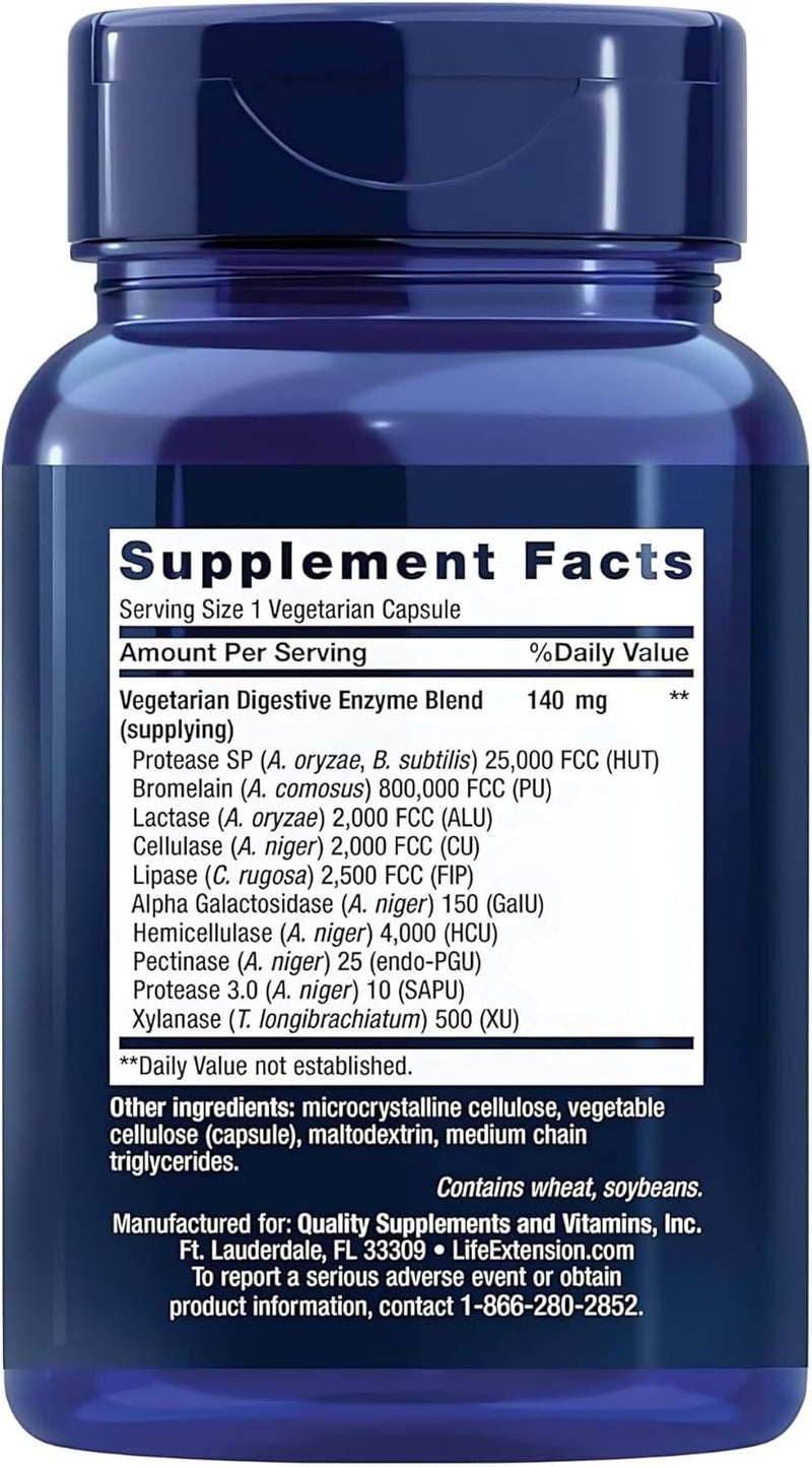Life Extension Enhanced Super Digestive Enzymes - Image 2