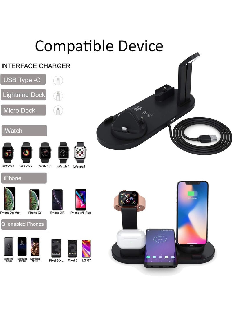 6-in-1 Wireless Charger for Multiple Devices - Image 2
