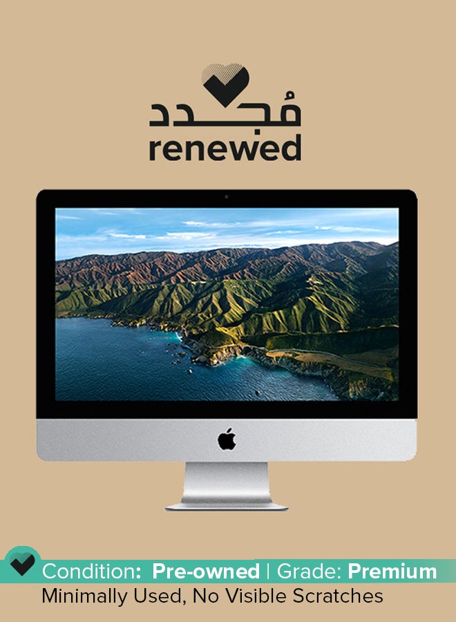 Apple Renewed - iMac MMQA2 (2017) Desktop With 21.5-Inch Display, Intel Core i5 Processor/7th Gen/8GB RAM/1TB HDD/1538MB Intel Iris Plus Graphics 640 English Silver - Image 1