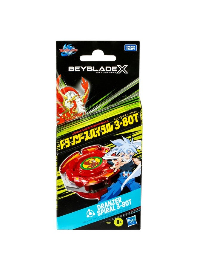 BeyBlade Beyblade X Dranzer Spiral 3-80T Anniversary X-Over Balance Type Right-Spinning Top and Launcher; Battling Top Toys for 8 Year Old Boys and Girls  - Image 3
