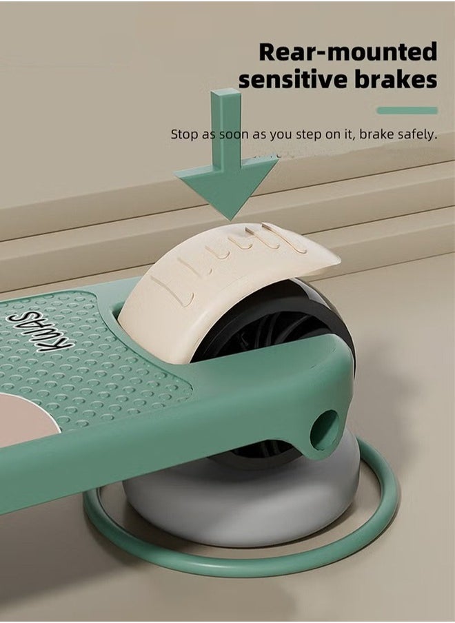MIXDE - 3 In 1 Adjustable Height And Foldable Kick Scooters With Removable Seat, Kick Scooter 2-12 Years - Image 1