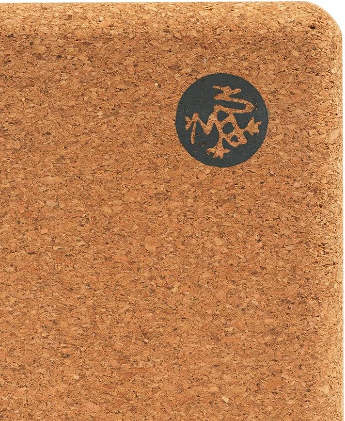 Manduka Yoga Block - Fine-Grain Cork Block, Yoga Equipment, Home Gym Accessory, Pilates Tool, Lightweight for Travel, Extra Firm Workout Accessory with Comfortable Edges - Image 3
