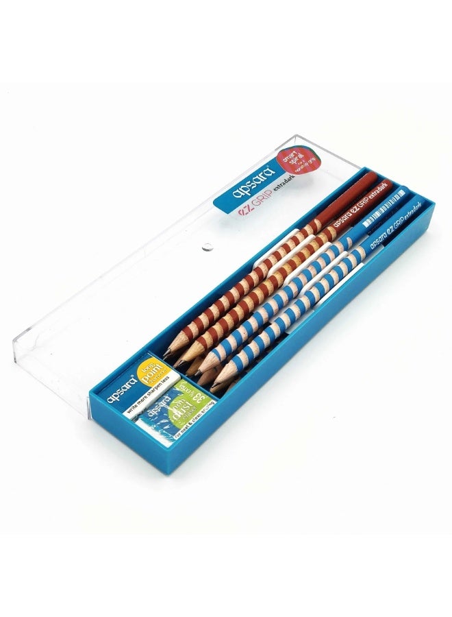 Apsara Easy Grip Pencils Pack of 10 - Image 2