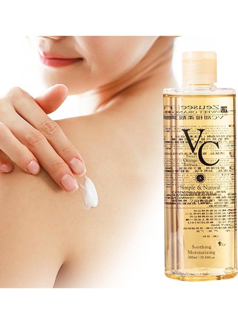 DayWins 300ML-VC Toner Korean, Vc Toner Intensive Whitening, Vitamin C toners, Vitamin C Moisturizing Toners, Refreshing Texture Easy to Absorb Leaving Skin Hydrated and Shiny - Image 2