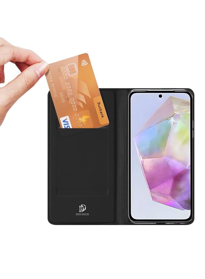DUX DUCIS Case For Samsung Galaxy A36 5G / A56 5G Skin Pro Series Flip Leather Phone Case - Image 3