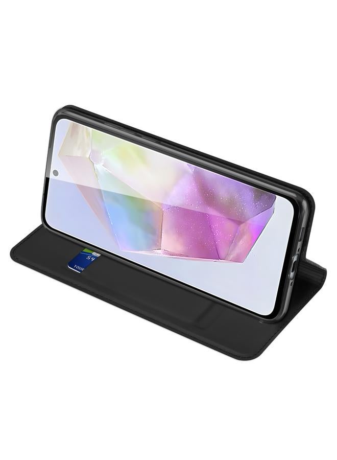 DUX DUCIS Case For Samsung Galaxy A36 5G / A56 5G Skin Pro Series Flip Leather Phone Case - Image 4