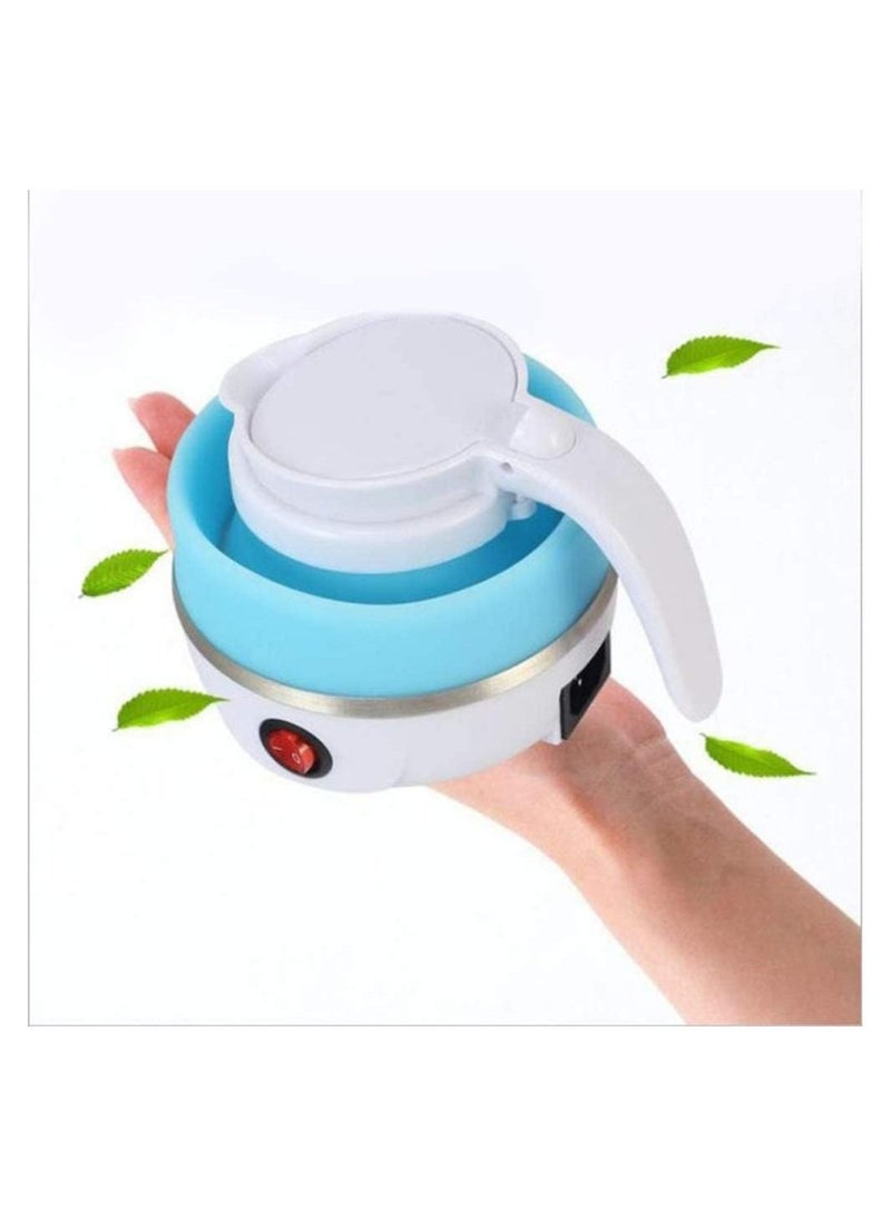 ELTRAZONE Mini Travel Winter Outdoor Portable Electric Kettle Foldable Kettles Food Grade Silicone Small Size Home Household Silicone Kettle Convenient Safe Quick Multipurpose Utility Tool - Image 2