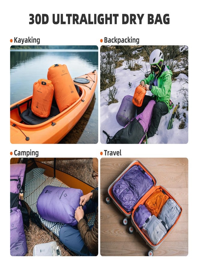 Thous Winds 12L Ultralight Dry Bag, Compact Roll Top Waterproof Pouch for Hiking, Swimming, and Kayaking - Image 4