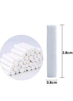 Generic 200PCS Dental Gauze Rolls, Dental Cotton Rolls for Mouth, Nose Bleed Plugs for Kids or Adults, Highly Absorbent Nose Bleed Stopper & Mouth Gauze, Non Sterile 3.8cm Long Rolled Cotton Pads  - Image 4
