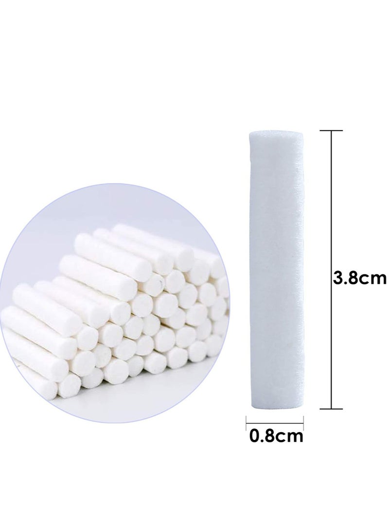 Generic 200PCS Dental Gauze Rolls, Dental Cotton Rolls for Mouth, Nose Bleed Plugs for Kids or Adults, Highly Absorbent Nose Bleed Stopper & Mouth Gauze, Non Sterile 3.8cm Long Rolled Cotton Pads  - Image 4