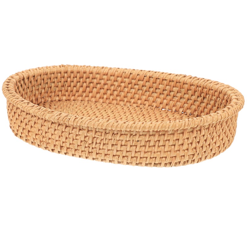 Woven Fruit Basket Japanese Basket Fruit Basket Woven Snack Storage Basket - Image 1