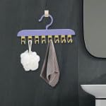 SPIRITUAL HOUSE SPIRITUAL HOUSE Tie and Belt Organizer Scarf Hanger Scarf Organizer Belt Hanger Organizer for Necklaces Ties Closet Wall Tank Tops  - Image 3