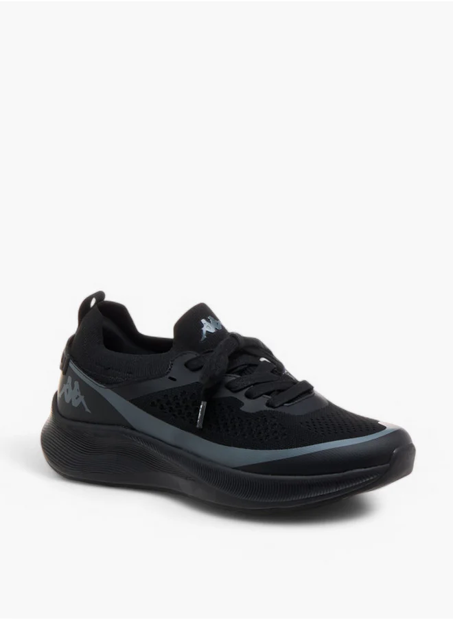 كابا Men's Textured Sports Shoes with Lace-Up Closure