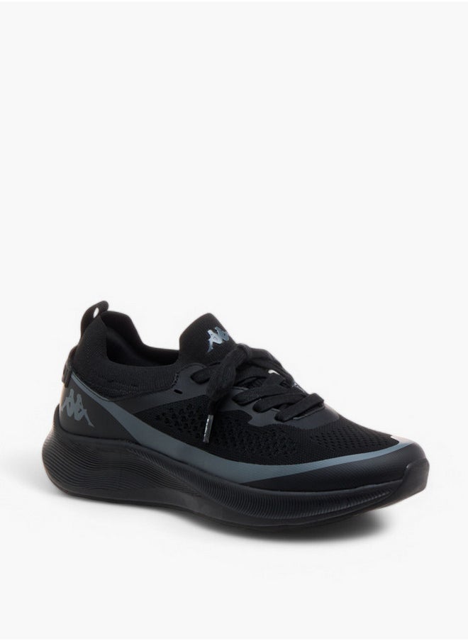 Kappa Men's Textured Sports Shoes with Lace-Up Closure  - Image 2