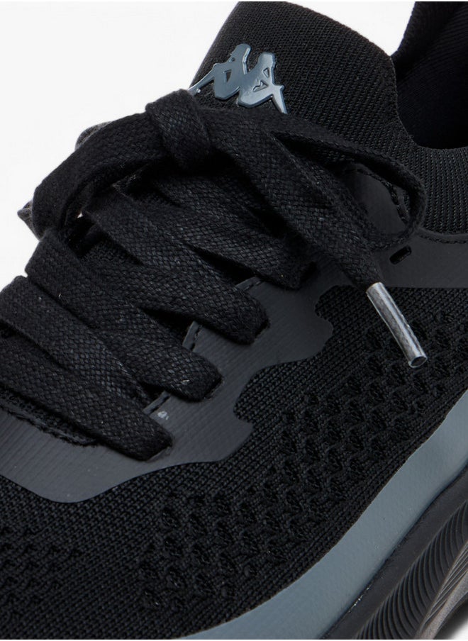 Kappa Men's Textured Sports Shoes with Lace-Up Closure  - Image 4