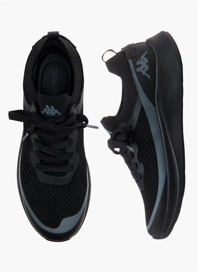 كابا Men's Textured Sports Shoes with Lace-Up Closure